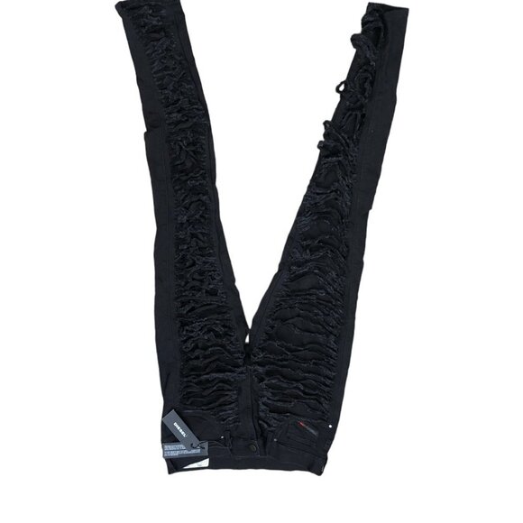 Brand New Diesel Jeans Size 30 DHARY Trashed Holed - Picture 5 of 10